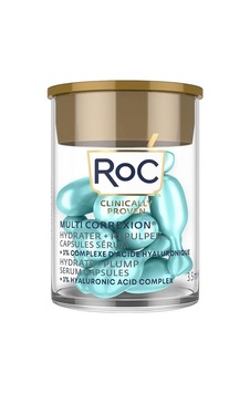 Roc - Multi Correxion Hydrate + Plump Serum - Maksimum Dolgunlaştırıcı Etki - Cildin Nem İçeriğini Artırır - Kapsüller 10 Adet Roc - Multi Correxion Hydrate + Plump Serum - Maksimum Dolgunlaştırıcı Etki - Cildin Nem İçeriğini Artırır - Kapsüller 10 Adet