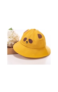 Panda Figürlü Balıkçı Şapka Unisex Panda Figürlü Balıkçı Şapka Unisex