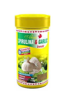 Ahm Marin Spirulina Garlic Sarımsaklı Ganül Yem 100 Ml Ahm Marin Spirulina Garlic Sarımsaklı Ganül Yem 100 Ml