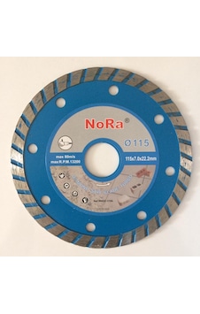 Nora 115 Mm Turbo Beton Mermer Granit Kesici Disk Nora 115 Mm Turbo Beton Mermer Granit Kesici Disk