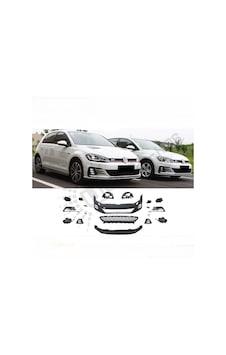 VW GOLF 7 2013-2017 UYUMLU 7.5 PLASTİK BOYASIZ GTİ ÖN TAMPON