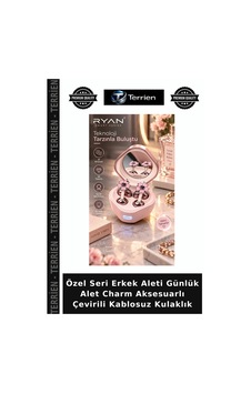 Özel Seri Erkek Aleti Günlük Alet Charm Aksesuarlı Çevirili Kablosuz Kulaklık Özel Seri Erkek Aleti Günlük Alet Charm Aksesuarlı Çevirili Kablosuz Kulaklık