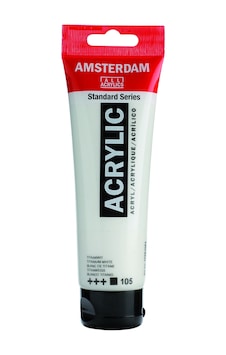 Talens Amsterdam Akrilik Boya 120ML N 105 Titanium White Talens Amsterdam Akrilik Boya 120ML N 105 Titanium White