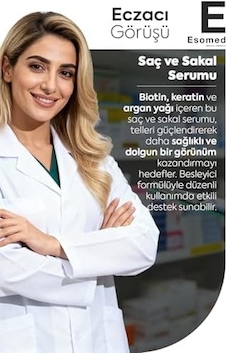 Saç Ve Sakal Dökülmesine Karşı Saç Ve Sakal Kıl Uzatıcı Serum Bitkisel Saç Sakal Serumu 50ml