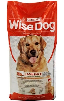 Wise Dog Kuzu Etli Pirinçli Yetişkin Köpek Maması 15 KG