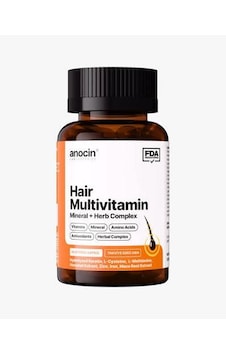 Anocin Hair Multivitamin Mineral 30 Kapsül Anocin Hair Multivitamin Mineral 30 Kapsül