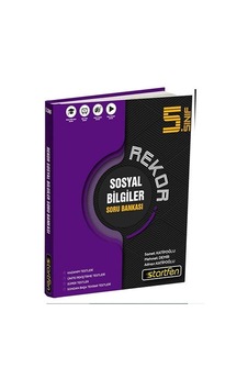 5. Sınıf Sosyal Bilgiler Rekor Soru Bankası - Startfen Yayınları 5. Sınıf Sosyal Bilgiler Rekor Soru Bankası - Startfen Yayınları
