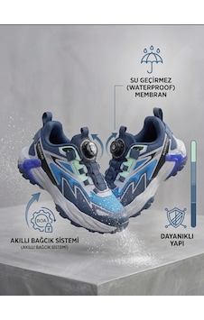 Buckhead Napolyon Çocuk Mekanizmalı Akıllı Bağcık Su Geçirmez Outdoor Ayakkabı 3055 Saks Mavi Buckhead Napolyon Çocuk Mekanizmalı Akıllı Bağcık Su Geçirmez Outdoor Ayakkabı 3055 Saks Mavi