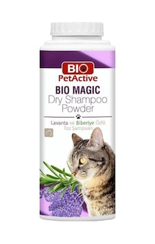 Bio Petactive Bio-Magic Lavanta Kokulu Kedi Toz Kuru Şampuanı 150 G Bio Petactive Bio-Magic Lavanta Kokulu Kedi Toz Kuru Şampuanı 150 G