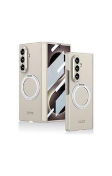 Samsung Galaxy Uyumlu Z Fold 8 Ultra Kılıf M-safe Şarj Özellikli Zore Kıpta Kpt-07 Ring Standlı Sert Pc Kapak Titanyum Samsung Galaxy Uyumlu Z Fold 8 Ultra Kılıf M-safe Şarj Özellikli Zore Kıpta Kpt-07 Ring Standlı Sert Pc Kapak Titanyum