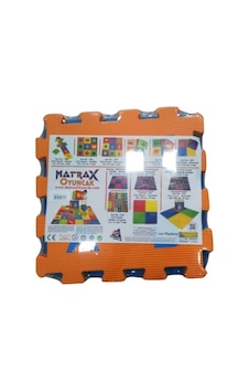 Matrax Oyuncak Eva Puzzle 33x33 Cm X7mm Harf Seti Yer Matı