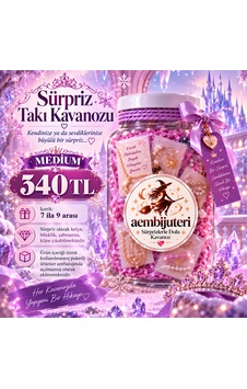 Sürpriz Takı Kavanozu Karışık Çok Renkli