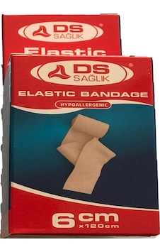 Ds Sağlık Elastik Bandaj 6 x 120 CM 5'li Ds Sağlık Elastik Bandaj 6 x 120 CM 5'li
