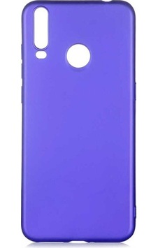 General Mobile 10 Kılıf Zore Premier Silikon Kapak Saks Mavi