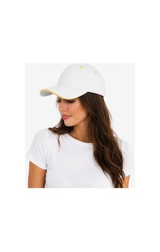 Neco Giyim Düz Baseball Şapka Arkası Cırtlı Ayarlanabilir Unisex Kep Günlük Spor Basic Model Şapka Beyaz-sarı Neco Giyim Düz Baseball Şapka Arkası Cırtlı Ayarlanabilir Unisex Kep Günlük Spor Basic Model Şapka Beyaz-sarı