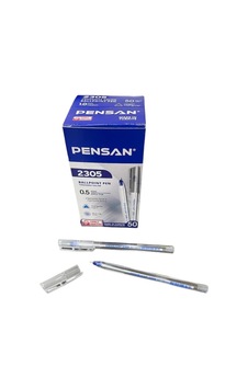 Pensan 2305 İğne Uçlu Tükenmez Kalem, 0.5 Mm, Mavi, 50 Adet Genel Pensan 2305 İğne Uçlu Tükenmez Kalem, 0.5 Mm, Mavi, 50 Adet Genel