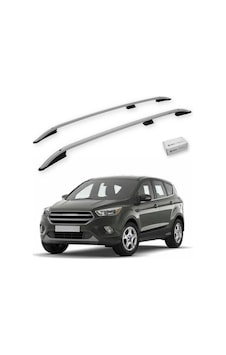 Turtle Ford Kuga C520 2013-2019 Tavan Çıtası Crown Gri
