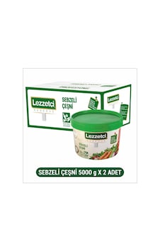 Lezzetçi Sebzeli Çeşni 2 x 5 KG Lezzetçi Sebzeli Çeşni 2 x 5 KG