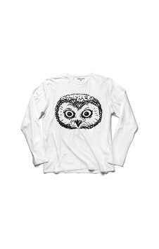 Owl Head Şaşkın Baykuş Kafa Uzun Kollu Tişört (518429649) Owl Head Şaşkın Baykuş Kafa Uzun Kollu Tişört (518429649)