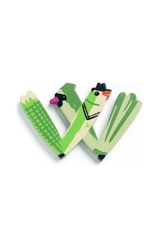 Djeco Harfler - W - Animals Letter