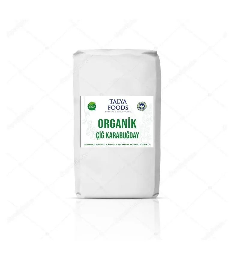 Talya Foods Glutensız Çiğ Karabuğday Tane 1 Kg