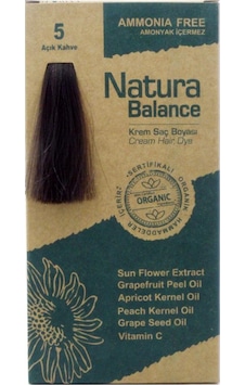 Natura Balance Saç Boyası 5 Açık Kahve Natura Balance Saç Boyası 5 Açık Kahve