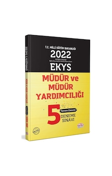 Ekys Müdür Ve Müdür Yardımcılığı Tamamlı Çözümlü 5 Deneme Sınavı Ekys Müdür Ve Müdür Yardımcılığı Tamamlı Çözümlü 5 Deneme Sınavı