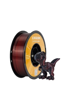 Kingroon Çift Renk Silk Pla Filament - Siyah, Kırmızı - 1.75mm - 1kg Kingroon Çift Renk Silk Pla Filament - Siyah, Kırmızı - 1.75mm - 1kg