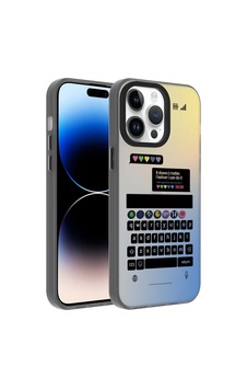 Apple Uyumlu  iPhone 14 Pro Kılıf Desenli Zore Dragon Sert Kapak