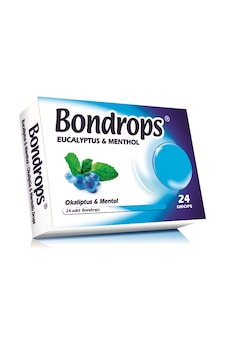 Bondrops Pastil Okaliptüs-nane&menthol 24'lü