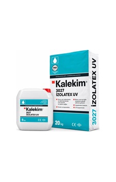 Kalekim 3027 İzolatex Uv Tam Elastik Uv Dayanımlı Su Yalıtım Harcı 25+8 Kg