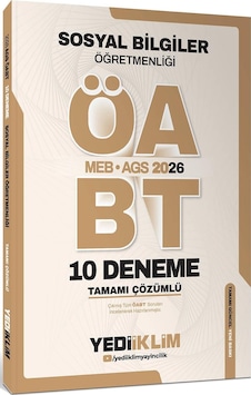 Yediiklim Yayınları Ags Öabt Sosyal Bilgiler Öğretmenliği Tamamı Çözümlü 10 Deneme Sınavı Yediiklim Yayınları Ags Öabt Sosyal Bilgiler Öğretmenliği Tamamı Çözümlü 10 Deneme Sınavı