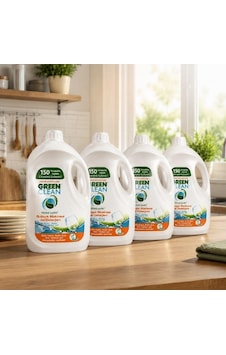 Green Clean Bulaşık Makinesi Jel Deterjanı 3 L 4'lü Paket Green Clean Bulaşık Makinesi Jel Deterjanı 3 L 4'lü Paket