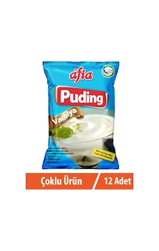 Afia Vanilyalı Puding 12 x 125 G Afia Vanilyalı Puding 12 x 125 G