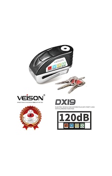 Veison Marka Yüksek Kaliteli 120 Dcb Alarmlı Disk Kilit Dx19kb