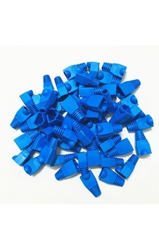 Polaxtor Rj45 Cat5 Cat6 Kılıf 100 Adet - Mavi Polaxtor Rj45 Cat5 Cat6 Kılıf 100 Adet - Mavi