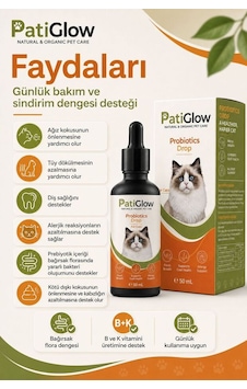 Bezos Patiglow Kedi Probiyotik Damla 50 Ml Bzs01 Bezos Patiglow Kedi Probiyotik Damla 50 Ml Bzs01