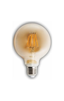 2 Adet Cata Ct 4286 9w G95 Glop Rustik Led 2700k Amber E27 Duy