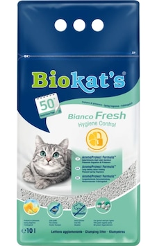 Biokat's Bianco Fresh Bentonit Kedi Kumu 10 L Biokat's Bianco Fresh Bentonit Kedi Kumu 10 L
