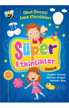 Ema Yayınları Süper Etkinlikler Çizgiler Ema Yayınları Süper Etkinlikler Çizgiler