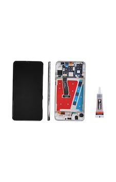 Huawei P30 Lite 48mp Çıtalı Gümüş Uyumlu Ekran Lcd Dokunmatik B7000 15ml Yapıştırıcı İle Beraber Yc Huawei P30 Lite 48mp Çıtalı Gümüş Uyumlu Ekran Lcd Dokunmatik B7000 15ml Yapıştırıcı İle Beraber Yc