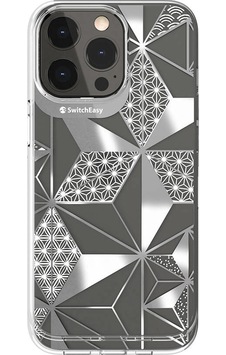 Apple Uyumlu iPhone 13 Pro Kılıf Çift Imd Baskılı Lisanslı Switcheasy Artist Asanoha Kapak Renksiz Apple Uyumlu iPhone 13 Pro Kılıf Çift Imd Baskılı Lisanslı Switcheasy Artist Asanoha Kapak Renksiz