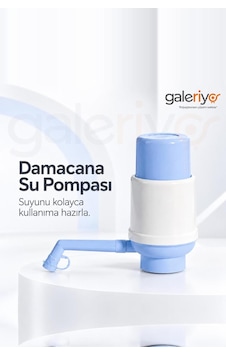 Dory Manuel Su Pompası Mavı Mavi - Beyaz
