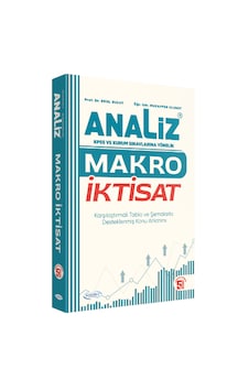 Analiz Makro İktisat Konu Anlatımı 5. Baskı Monopol Yayınları Analiz Makro İktisat Konu Anlatımı 5. Baskı Monopol Yayınları