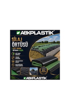 Abk-pes-8x25 8 X 25 M Silaj Örtüsü Çift Renk Siyah-yeşil Abkplastik Yem Örtüsü Abk-pes-8x25 8 X 25 M Silaj Örtüsü Çift Renk Siyah-yeşil Abkplastik Yem Örtüsü