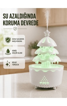 Rgb Aydınlatmalı Şans Ağacı Aromaterapi Difüzörü 250 Ml Ha Nemlendirici Rgb Aydınlatmalı Şans Ağacı Aromaterapi Difüzörü 250 Ml Ha Nemlendirici