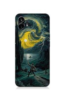 Nothing Phone 1 Van Gogh Yolu Desenli Silikon Kılıf