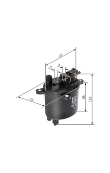 Bosch-f026402846 Mazot Filtresi Ulysse 2002 - 20112.2 Jtd... Bosch-f026402846 Mazot Filtresi Ulysse 2002 - 20112.2 Jtd...