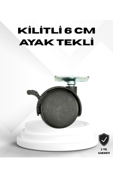 Kilitli 6 Cm Masa Ayağı Tekli Döner Tekerlek 6cmayakk-9c10d Diğer Kilitli 6 Cm Masa Ayağı Tekli Döner Tekerlek 6cmayakk-9c10d Diğer