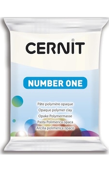 Cernit Polimer Kil Seramik Hamuru Number One 56gr 027 Opak White